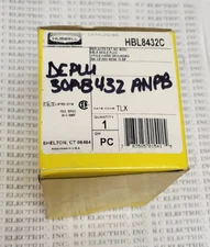 HUBBELL HBL8432C ANGLE PLUG