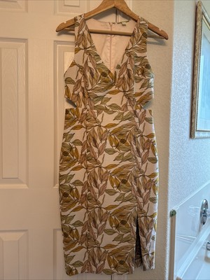Gianni Bini Hawaiian tropical dress bodycon sz med | eBay Gianni Bini Hawaiian tropical dress bodycon sz med | eBay