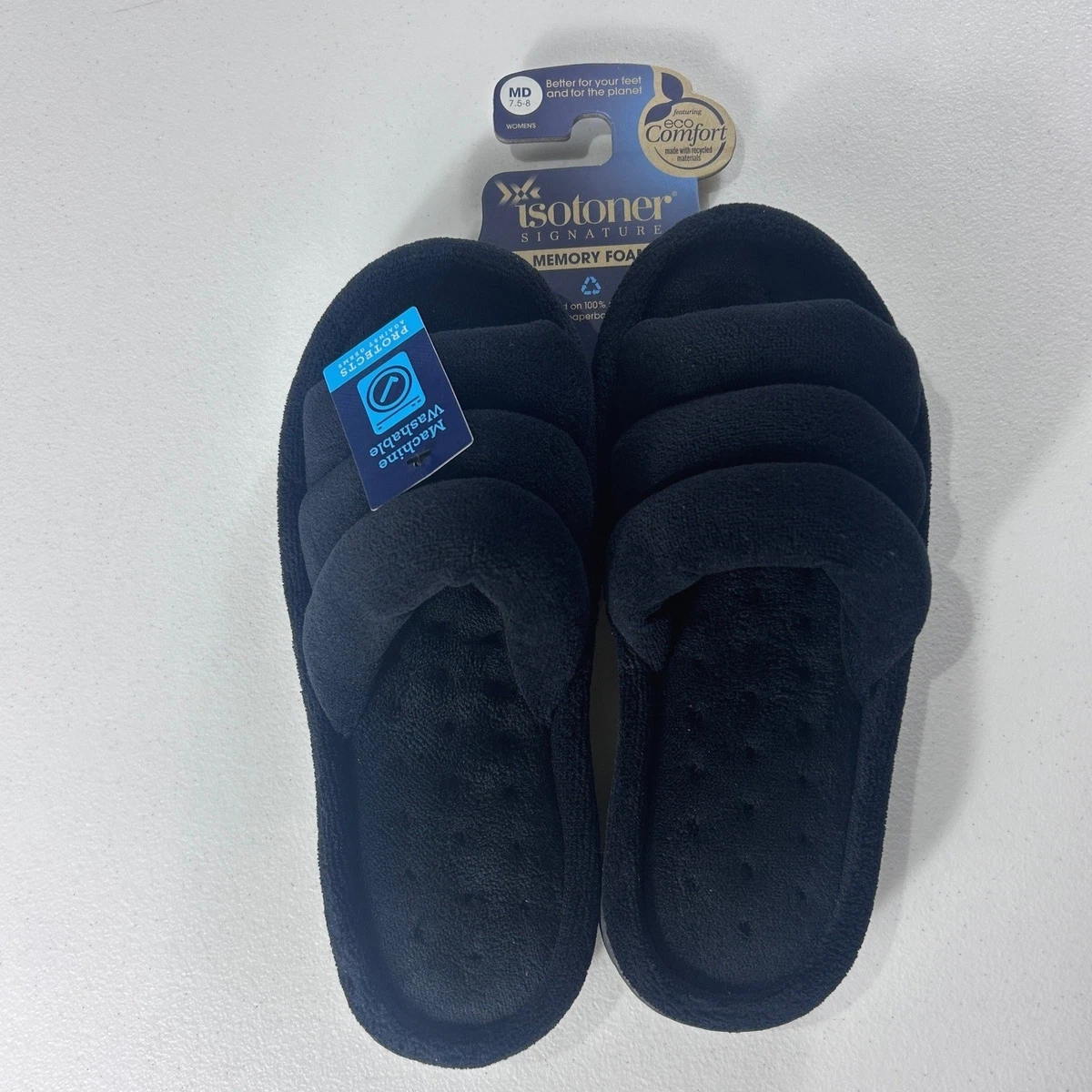 Pantofole da donna ballerine suola morbida azzurro - 11,99