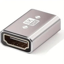 HDMI Coupler 8K, HDMI Female to Female Connector, HDMI 2.1 Extension Adapter