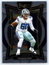 2024 Panini Select #69 Tyler Guyton RC - Dallas Cowboys