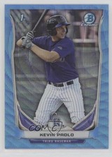 2014 Bowman Draft Chrome Blue Wave Refractor Kevin Padlo #CDP123 07zl