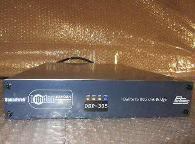 Soundedweb London BLU-DAN Dante / AES67 to BLU link Bridge by Harman's BSS