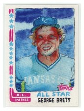 GEORGE BRETT 2025 Topps Shoebox Treasures 1982 Topps #61