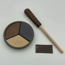 Quaker Boy Trifecta Turkey Call Acrylic Striker Slate, Aluminum,Plexi,Waterproof