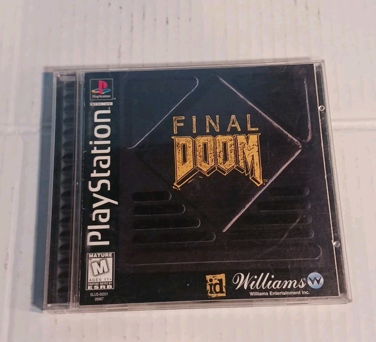 Final DOOM Complet PS1 - PAL - Notice Française - CIB - Bon état