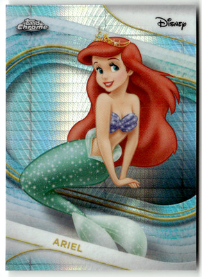 Topps Disney Chrome 2025 No. 58 Ariel Hyper Refractor