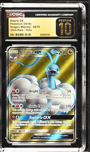 Altaria-GX graded CGC 10 for sale on eBay