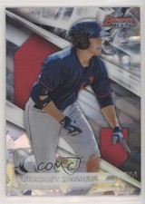 2016 Bowman's Best Top Prospects Atomic Refractor Bradley Zimmer #TP-8 fm0