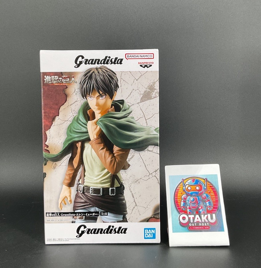 Attack on Titan Eren Yeager Grandista Prize Figure BANPRESTO from Japan Anime