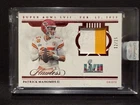 2022 Panini Flawless Patrick Mahomes II Super Bowl Swatches Ruby /15 Chiefs