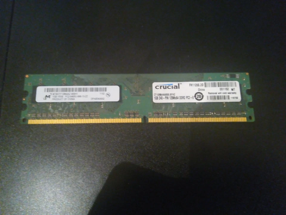 Bulk DDR2 Desktop RAM Lot ~7.5GB Hynix Samsung Crucial Kingston Tested PC2-6400U - Image 4 of 4