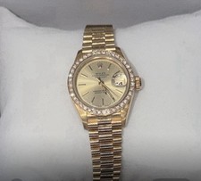 Rolex Oyster Perpetual Datejust Gold Diamond ...