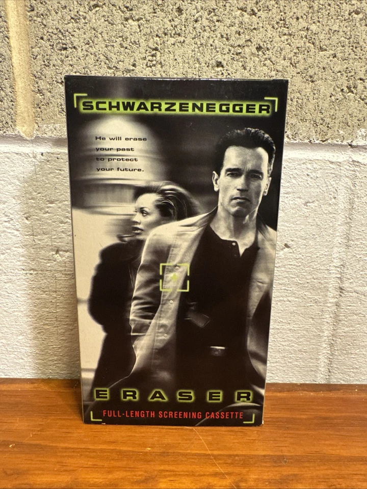 Eraser VHS Demo Promo Screener Tested Arnold Schwarzenegger - Image 3 of 4