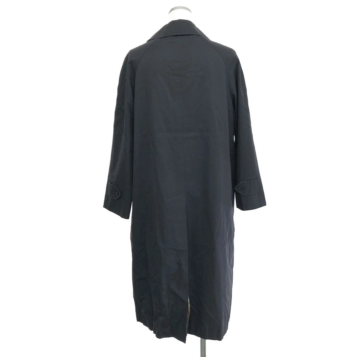 Burberry's Burberry's Balmakaan Coat Size: 7A Nova Check Liner Black Women's [Us thumbnail 2