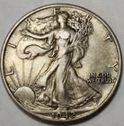 1942 D Walking Liberty Half Dollar - 90% Silver - Great For Albums - WL-42BH14