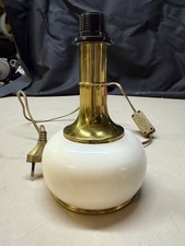 BASE PER LAMPADA H 19CM L 12  IN METALLO ED OTTONE  DA FALLIMENTO