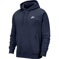 Image of Nike Hoodie Men's Club Fleece Pullover Warm Sportswear Sweatshirt BV2654