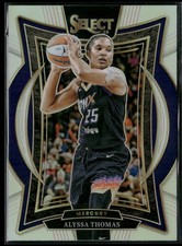 2025 Panini Select WNBA #57 Alyssa Thomas Silver Prizms