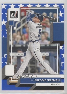 2022 Panini Donruss Independence Day Freddie Freeman #129 1e17