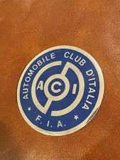automobiles Club of D’Italy FIA Vintage 1965 StickerVintage 