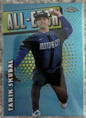 2025 Topps Chrome Logofractor Edition - All-Etch Tarik Skubal #CAE-16