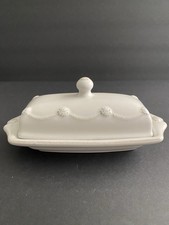 Juliska Berry and Thread Whitewash Butter Dish