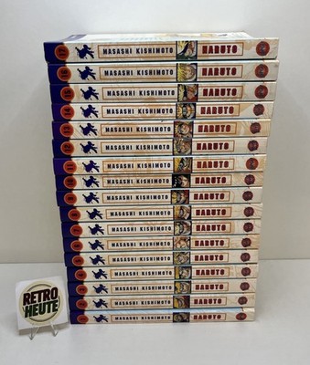 Naruto 1-17 Bände Carlsen Manga Masashi Kishimoto Sehr Gut Vollständig