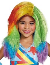 Peluca Rainbow Dash My Little Pony Película Halloween Niño Disfraz Accesorio