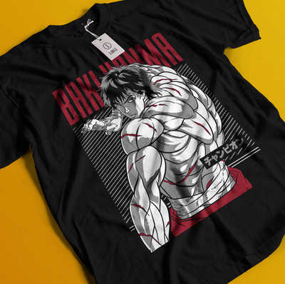 Baki The Grappler T-Shirt Yujiro Shirt Kaoru Hanayama Tshirt Biscuit Tee Jack