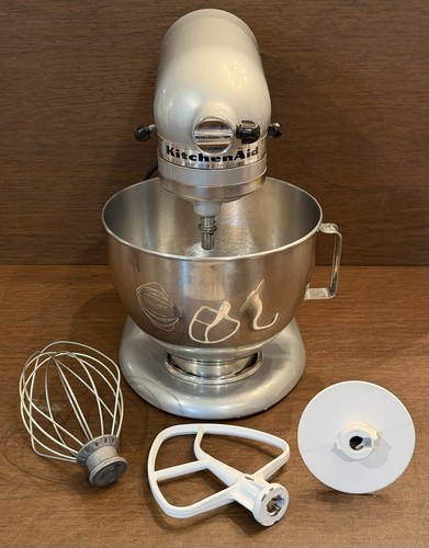 KitchenAid KSM150PSMC Artisan 5qt Silver Stand Mixer *AS-IS Parts Or Repair*