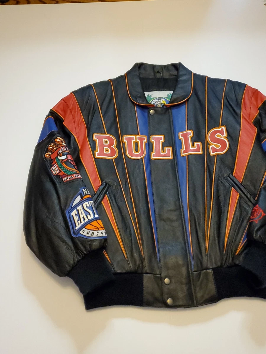 Vintage Chicago Bulls Leather Jacket