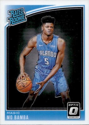 Mo Bamba - Rated Rookie - 2018-19 Donruss Optic #160