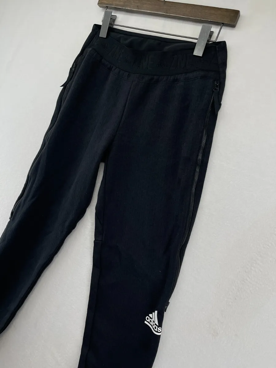 Adidas ZNE Black Sweatpants | Womens Cuffed - XS GM3282 eBay Jogger Lounge Size