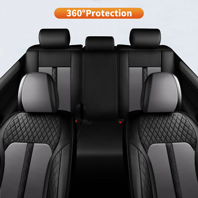 Full Set For Subaru Crosstrek 2016-2024 PU Leather Car 5-Seat