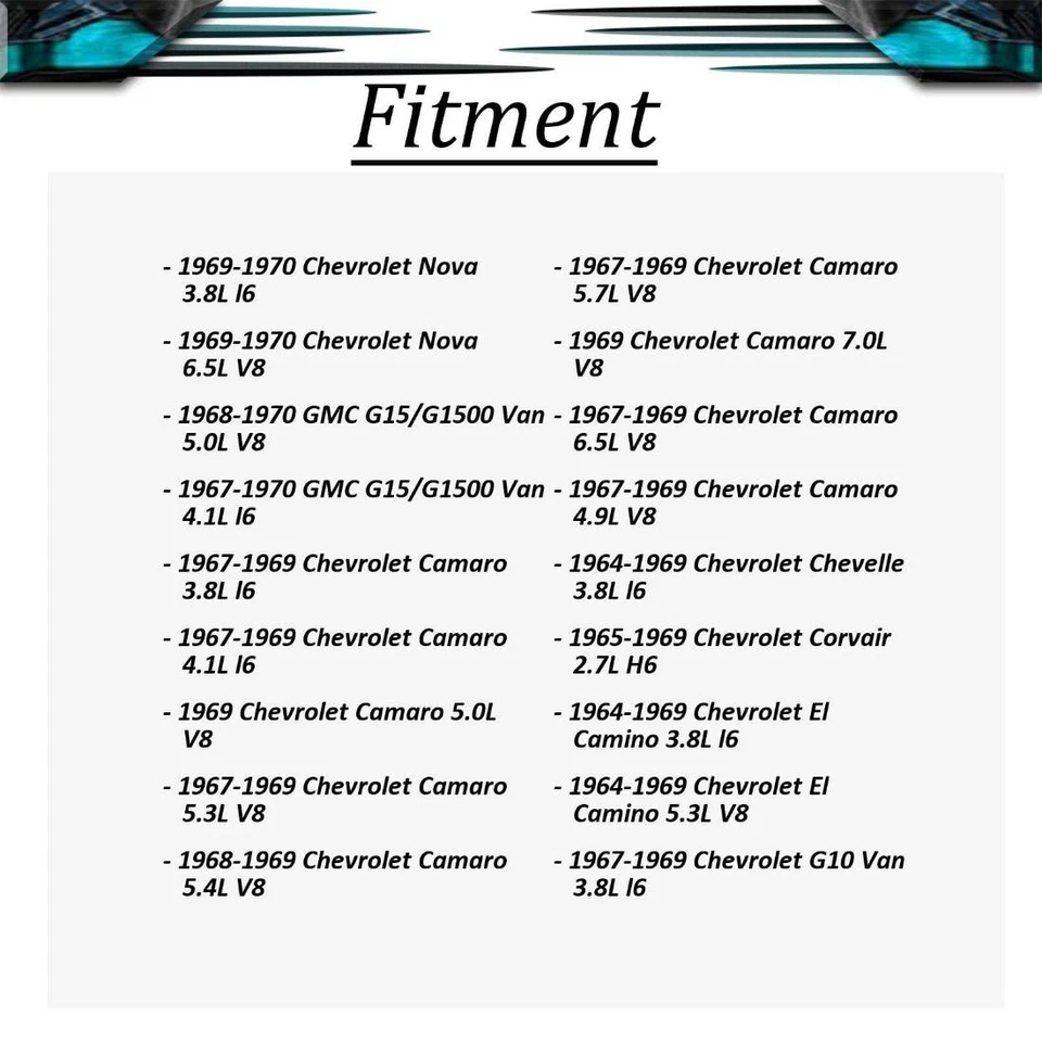 Kit de reparación autoajustador de freno de tambor delantero izquierdo para Chevrolet Chevelle 5,4 L 1968 Foto 4 de 4