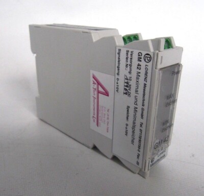 Lorenz Min-Max   Device 0-10VDC Analog GM 42 GM42 #T1
