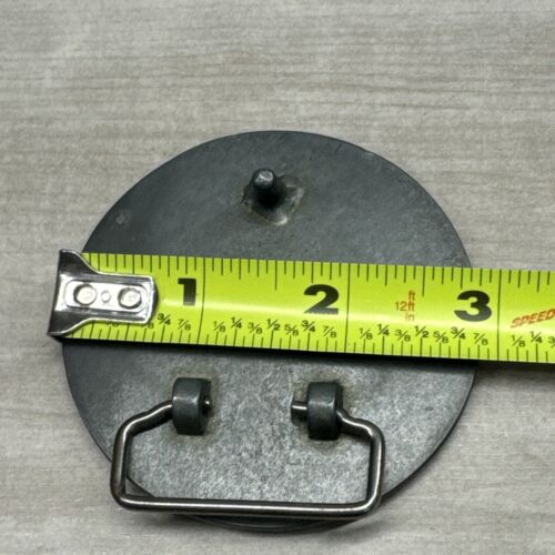 Belt Buckle Round Man Drowning Hook Hand Arm Prisoner The Fugitive? RARE UNIQUE - Picture 10 of 11