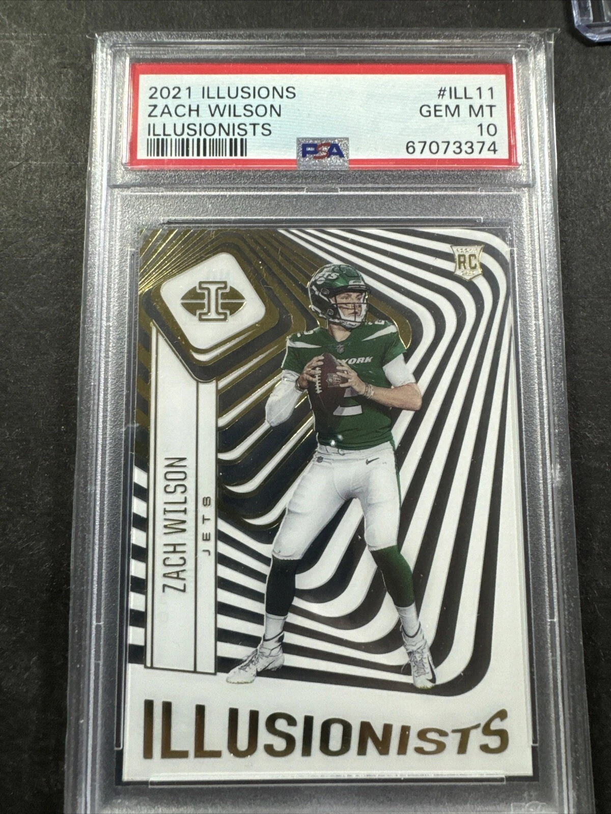 Zach Wilson Panini Illusions Illusionists #ILL11 Base