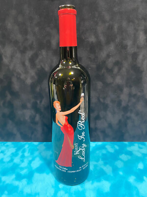 Kestrel - Drop Dead Red / Lady in Red 8th Edition Wine Bottle (Empty)