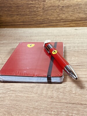 Genuine Official Ferrari A6 Notebook + pen | eBay
