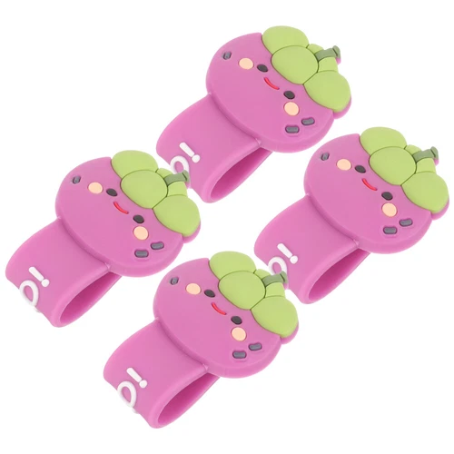  4 Pcs Aufbewahrungsschnalle Reisen Kabelführungsbänder Kabelorganisator
