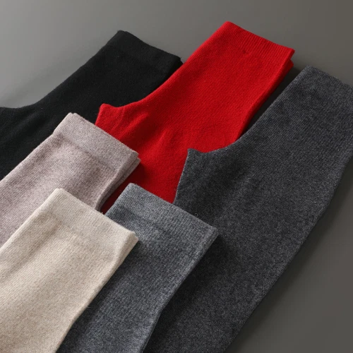 Hose Damen Kaschmir Wolle Leggings lang Gummizug Hose Trousers Slim Fit Winter - Bild 6 von 29