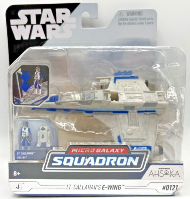 Star Wars Micro Galaxy Squadron LT CALLAHAN'S E-WING  | Series 6  #0121  8+