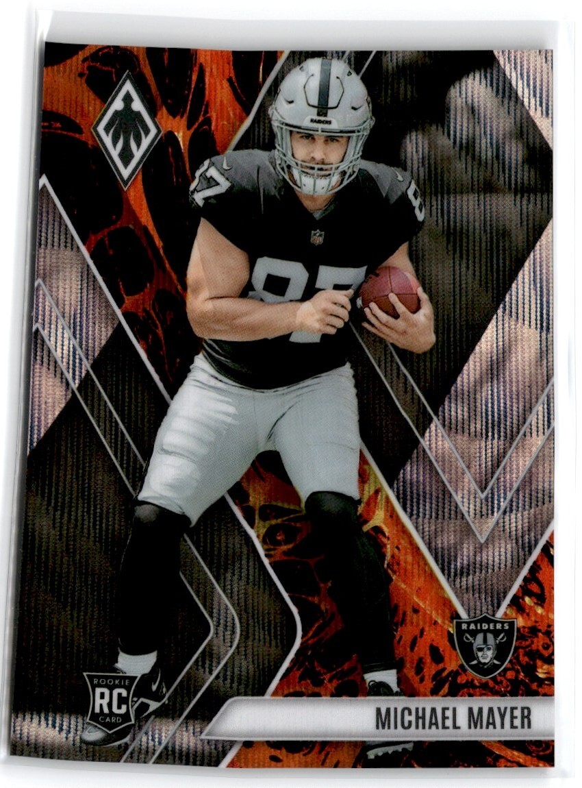 2023 Panini Phoenix Lava Rookie Michael Mayer 146/175 Oakland Raiders #116