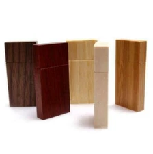 60*30*10mm Block Wooden USB case Shell Universal Version Can Customized Logo