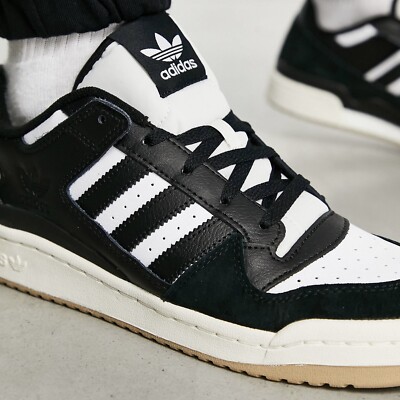 Adidas Originals Forum Low Classic Men s Sneaker Black Shoe Athletic #857