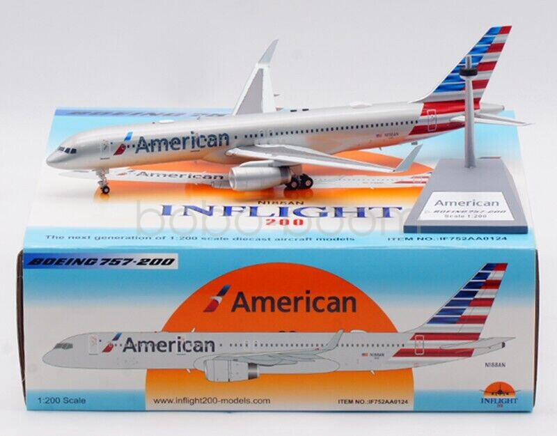 For 1:200 InFlight200 American Airlines B757-200 N188AN Aircraft