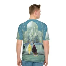 Virginia Frances Sterrett They Walked Side by Side Art Nouveau Print Men T-shirt