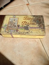 Scatola biscotti al Plasmon anni 50"